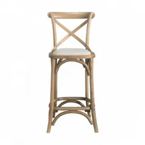 CARTER' Cross-Back Dining Chair with Linen Seat by Style My Home, a Dining Chairs for sale on Style Sourcebook