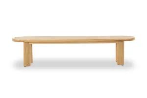 Graze Cross 250cm Oak Bench, Solid American Oak Timber, by Lounge Lovers by Lounge Lovers, a Chairs for sale on Style Sourcebook