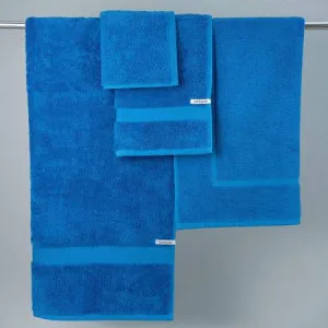 Canningvale Royal Splendour 6 Piece Towel Set - Azzurrite Teal, Combed Cotton by Canningvale, a Towels & Washcloths for sale on Style Sourcebook