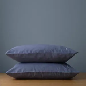 Canningvale CoziCotton Fitted Sheet & Pillowcase Set - Ink Blue, Long Single, Cotton by Canningvale, a Sheets for sale on Style Sourcebook