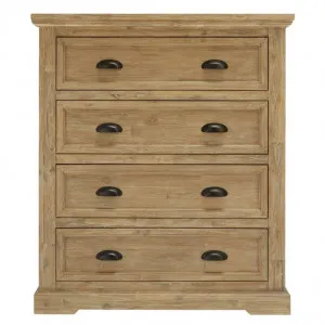 Maine Tallboy - 4 Drawer by James Lane, a Dressers & Chests of Drawers for sale on Style Sourcebook