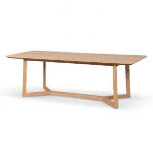 Kali 2.4m Wooden Dining Table - Natural - Last One by Interior Secrets - AfterPay Available by Interior Secrets, a Dining Tables for sale on Style Sourcebook