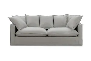 Venice Coastal 3 Seat Sofa, Grey, by Lounge Lovers by Lounge Lovers, a Sofas for sale on Style Sourcebook