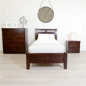 Calypso Kids Bed Frame Chocolate by James Lane, a Beds & Bed Frames for sale on Style Sourcebook