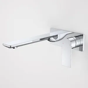 Caroma Urbane II 220mm Lead Free Wall Basin/Bath Mixer Rectangle Chrome by Caroma, a Bathroom Taps & Mixers for sale on Style Sourcebook