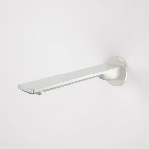 Caroma Urbane II Low Lead Square 220mm Basin/Bath Outlet Brushed Nickel by Caroma, a Bathroom Taps & Mixers for sale on Style Sourcebook