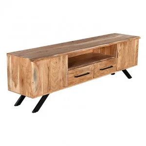 Madras Natural Acacia Wood TV Unit - 200cm by James Lane, a Entertainment Units & TV Stands for sale on Style Sourcebook