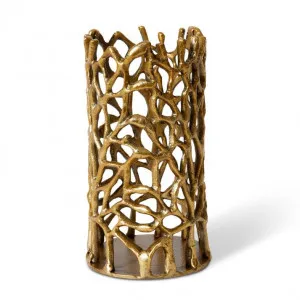 Ishaan Candle Holder - 13 x 13 x 25cm by Elme Living, a Candle Holders for sale on Style Sourcebook
