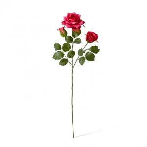 Rose Classic Spray - 13 x 7 x 56cm by Elme Living, a Plants for sale on Style Sourcebook