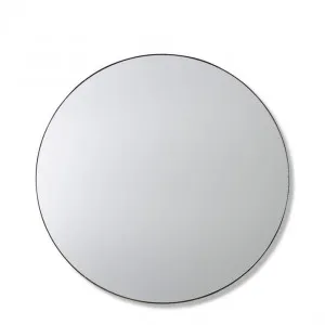 Coco Round Wall Mirror - 80 x 4 x 80cm by Elme Living, a Mirrors for sale on Style Sourcebook