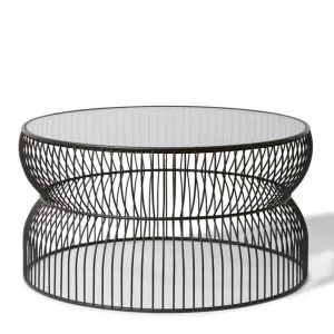 Hu x ley Side Table - 40 x 40 x 46cm by Elme Living, a Side Table for sale on Style Sourcebook