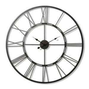 Kingston Wall Clock - 101 x 5 x 101cm by Elme Living, a Clocks for sale on Style Sourcebook