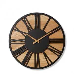 Bennet Wall Clock - 60 x 5 x 60cm by Elme Living, a Clocks for sale on Style Sourcebook