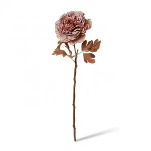 Peony Decor Stem - 17 x 17 x 69cm by Elme Living, a Plants for sale on Style Sourcebook