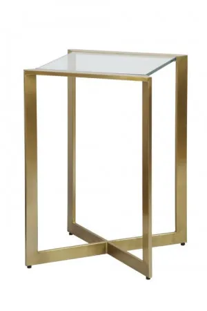 Sanga Side Table - 40 x 40 x 60cm by Elme Living, a Side Table for sale on Style Sourcebook