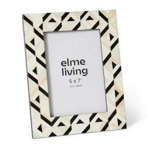 Colter 5 x 7" Photo Frame - 16 x 3 x 21cm by Elme Living, a Photo Frames for sale on Style Sourcebook