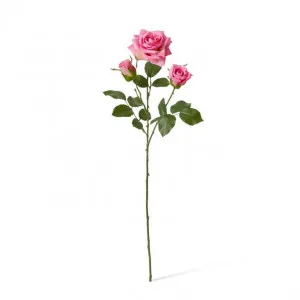 Rose Classic Spray - 13 x 7 x 56cm by Elme Living, a Plants for sale on Style Sourcebook