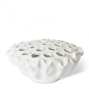 Lotus Vase - 27 x 27 x 12cm by Elme Living, a Vases & Jars for sale on Style Sourcebook