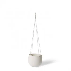 Meyer Hanging Bowl - 18 x 18 x 15cm by Elme Living, a Plant Holders for sale on Style Sourcebook