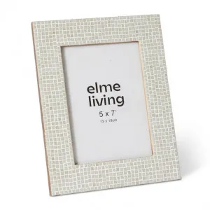 Cambria 5 x 7" Photo Frame - 16 x 3 x 21cm by Elme Living, a Decorative Accessories for sale on Style Sourcebook