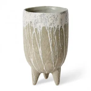 Ember Decorative Vessel - 16 x 16 x 26cm by Elme Living, a Plant Holders for sale on Style Sourcebook