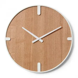 Edison Wall Clock - 45 x 5 x 45cm by Elme Living, a Clocks for sale on Style Sourcebook