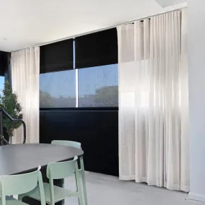 Double Roller Blind - Skye Raven by Wynstan, a Blinds for sale on Style Sourcebook