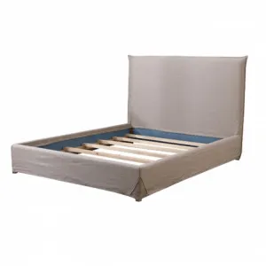 Capri' Linen Slipcover Bed Frame by Style My Home, a Beds & Bed Frames for sale on Style Sourcebook