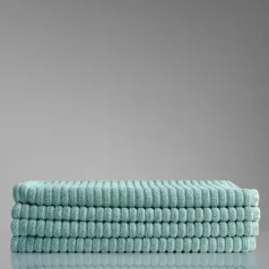 Canningvale Alessia Rib Rib Bath Mat - Porcini Grey, Bamboo by Canningvale, a Bathmats for sale on Style Sourcebook