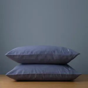 Canningvale CoziCotton Fitted Sheet & Pillowcase Set - Ink Blue, Queen, Cotton by Canningvale, a Sheets for sale on Style Sourcebook