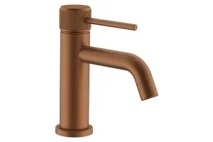 Soul Groove Basin Mixer, Brushed Copper by ADP, a Bathroom Taps & Mixers for sale on Style Sourcebook