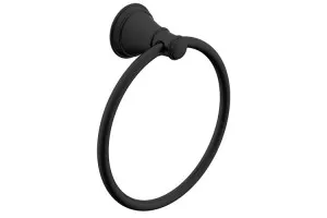 Eternal Hand Towel Ring Matte Black by ADP, a Towel Rails for sale on Style Sourcebook