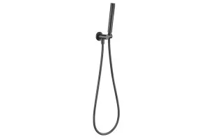 Bloom Hand Shower on Hook Brush Gunmetal by ADP, a Shower Heads & Mixers for sale on Style Sourcebook