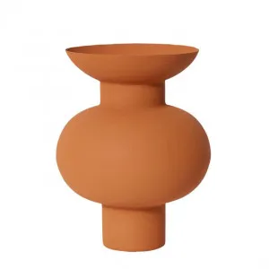 Bono Vase Terracota - 32cm by James Lane, a Vases & Jars for sale on Style Sourcebook