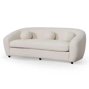 Hurst 3 Seater Sofa - Ivory White Boucle by Interior Secrets - AfterPay Available by Interior Secrets, a Sofas for sale on Style Sourcebook
