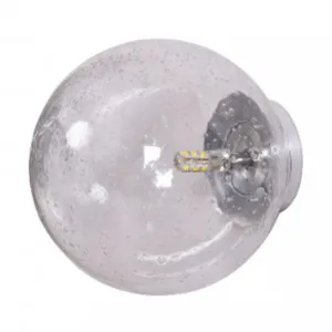 Nora Living Fera Textured Glass Wall Light (G9) Clear by Nora Living, a Wall Lighting for sale on Style Sourcebook