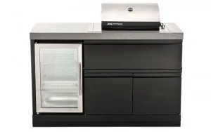 CROSSRAY Mini Outdoor Kitchen with Electric BBQ and fridge by CROSSRAY, a BBQs for sale on Style Sourcebook