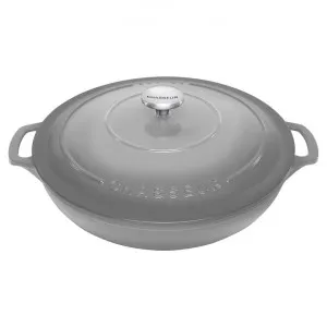 Chasseur Cast Iron Round Casserole, 30cm, Celestial Grey by Chasseur, a Cookware for sale on Style Sourcebook