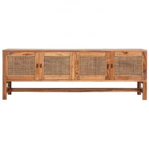 Bairnsdale Mindi Wood 4 Door TV Unit, 160cm, Light Tobacco by Dodicci, a Entertainment Units & TV Stands for sale on Style Sourcebook