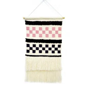 Finlay Handwoven Wool Macrame Wall Hanging, 90cm by Artisan Decor, a Wall Hangings & Decor for sale on Style Sourcebook