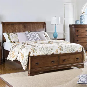 Clermont American Poplar Timber Bed, King by Cosyhut, a Beds & Bed Frames for sale on Style Sourcebook