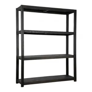 Ozu Wooden Display Shelf, Small, Black by Florabelle, a Wall Shelves & Hooks for sale on Style Sourcebook