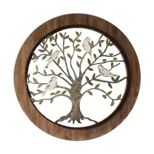 Wooden Framed Metal Tree Wall Art, 60cm by Want GiftWare, a Wall Hangings & Decor for sale on Style Sourcebook