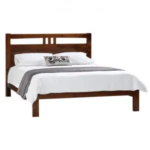 Kate New Zealand Pine Timber Bed, King Single, Walnut by MATF Furniture, a Beds & Bed Frames for sale on Style Sourcebook