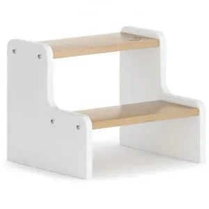 Boori Tidy Wooden Foot Step Stool, Barley White / Almond by Boori, a Kids Chairs & Tables for sale on Style Sourcebook