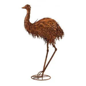 Medlow Rustic Metal Emu Statue, Small by Want GiftWare, a Statues & Ornaments for sale on Style Sourcebook