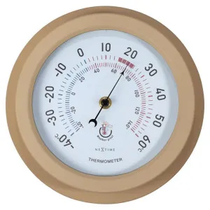NeXtime Weatherstation Outdoor Round Wall Thermometer, 22cm by NexTime, a Clocks for sale on Style Sourcebook