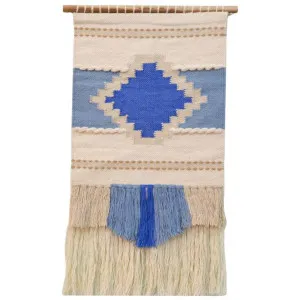 Bents Handwoven Wool Macrame Wall Hanging by Artisan Decor, a Wall Hangings & Decor for sale on Style Sourcebook
