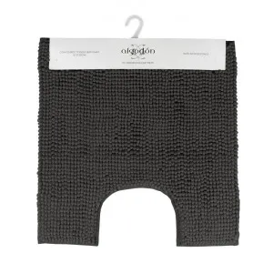 Algodon Toggle Contoured Bath Mat, 50x50cm, Charcoal by Algodon, a Towels & Washcloths for sale on Style Sourcebook