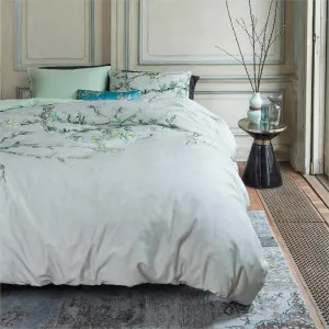 Beddinghouse Van Gogh Almond Blossom Cotton Sateen Quilt Cover Set, King, Grey by Beddinghouse x Van Gogh, a Bedding for sale on Style Sourcebook